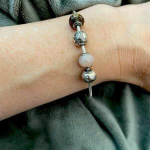Pandora Essence Bracelet and 4 Charms